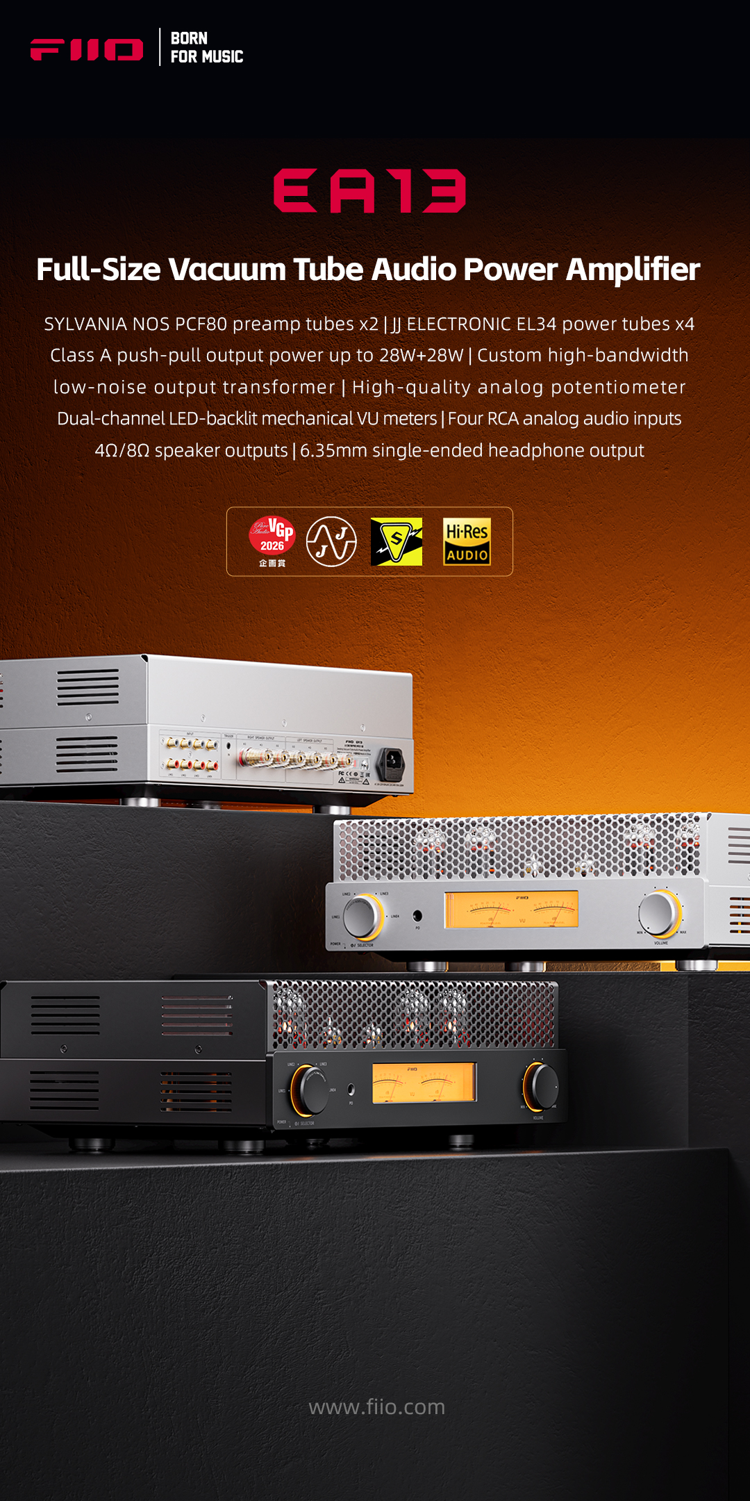 FiiO EA13 as shown in FiiO's official release material